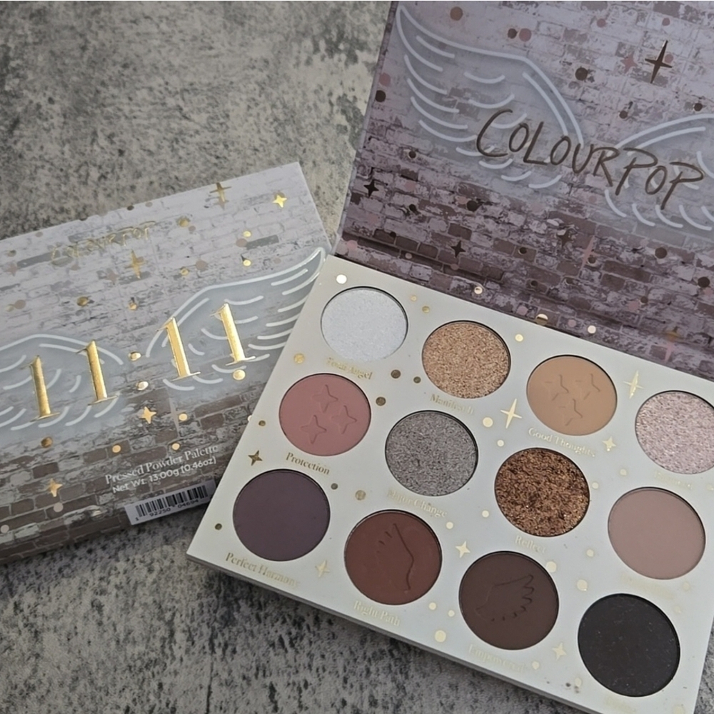 ColourPop 11:11 Eyeshadow Palette - Neutral and Gold Shades